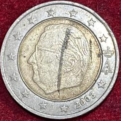 Belgium 2 Euros 2003- Albert II RARE COIN #S-15