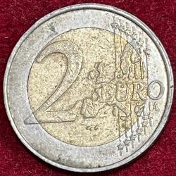 Alternative view of Belgium 2 Euros 2003- Albert II RARE COIN #S-15