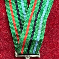 ORIGINAL UNAMED SAMANYA SEVA MEDAL 1963 WITH RIBNAN NAGALAND unamed medal (Small size miniature)#S-17