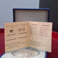 Alternative view of MONNAIE DE PARIS FRANCE 10 FRANC 1998 COMMEMORATIVE RARE SILVER COIN (WEIGHT 22.2 GRAM) 90% SILVER