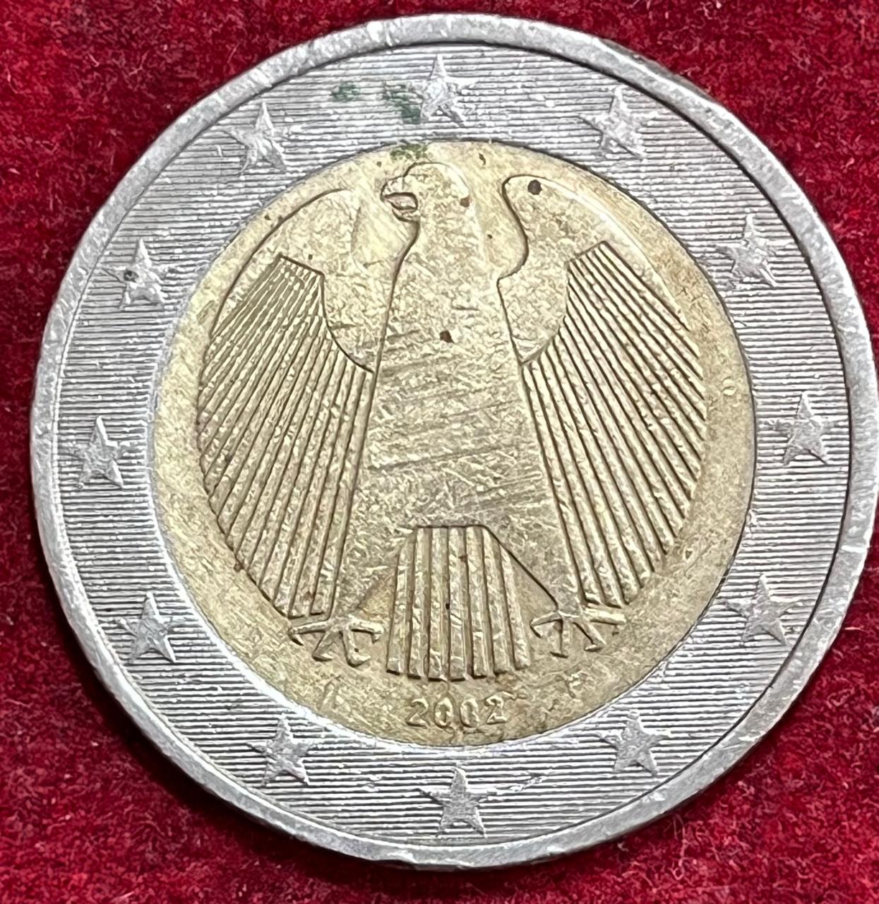 2 Euros 1st 2002 RARE COIN #S-21