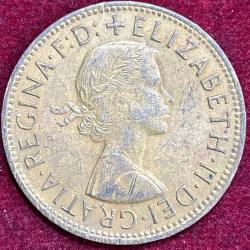 Alternative view of Australia 1 Penny - Elizabeth II 1964 RARE COIN #S-26