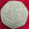 United Kingdom 50 Pence - Elizabeth II 5th 2015 RARE COIN #S-57