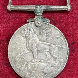 Alternative view of (1939-1945 ) GEORGE IV BRITISH INDIA OLD RARE COIN #S-72