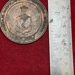 INDIA NAVY SPORT CONTROL BOARD MEDAL (1977- 78) RARE MEDAL #S-63