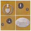 150 Years of Comptroller & Auditor General of India 2010 Kolkata Mint 2 Coin (Proof Set)