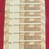 786101-786909 Fancy Number 10 Rupees Rare GEM UNC Rare (9 Pcs Set) - Image 2