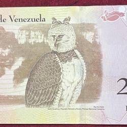 Alternative view of VENEZUELA 2000 DOS MIL BOLIVARES UNC BANK NOTE