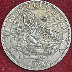 1 DOLLARE AMERICA TOKEN COIN #S-124