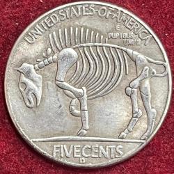 FIVE CENTS AMERICA 1936 TOKEN COIN #S-130