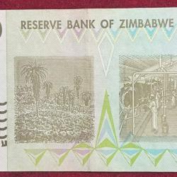 Alternative view of ZIMBABWE 500000 DOLLARS RARE NOTE #B-2