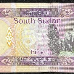 Alternative view of SOUTH SUDAN 50 SOUTH SUDANESE POUNDS UNC BANK