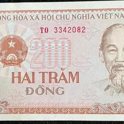 VIET NAM 200 HAI TRAM DING UNC RARE NOTE