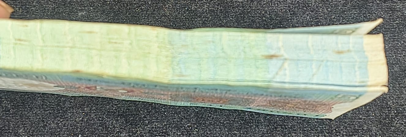 5 Rupees Tractor Governor Amitabh Ghosh 100 Notes Extremely Rare Serial Packet - Image 4