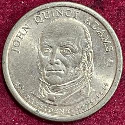 UNITED STATES 1 DOLLAR JOHN QUINCY ADAMS RARE COIN # I-31