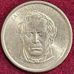 UNITED STATES 1 DOLLAR ZACHARY TAYLOR RARE COIN #I-25