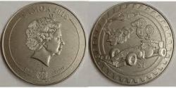 Samoa, 1 Dollar, 2018, Motorsports, Titanium (.990), UNC Condition.