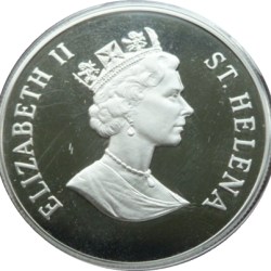 Alternative view of 50 Pence Silver Queen Elizabeth II Queen Mother Piedfort Issue Ultra Rare