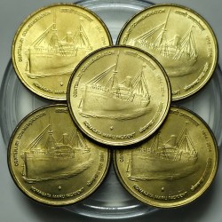5 Rs Komagata Maru Incident Centenary Commemoration Mumbai Mint Coin Unc
