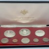 1974 CAYMAN ISLANDS Queen Elizabeth II Proof Set of 8 Coins 3 are Silver