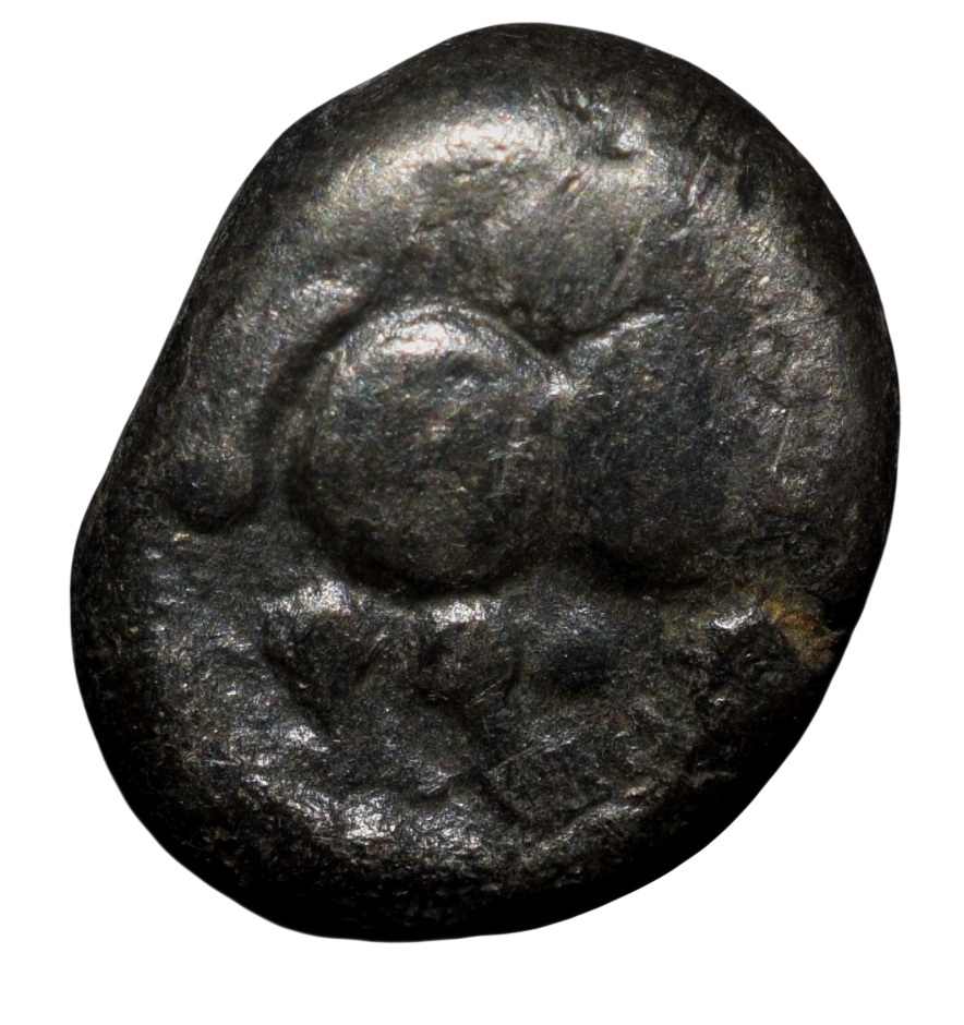 Silver Dramma of Yadavas of Devagiri(12th Cen.AD) with Lion facing Right Heavy