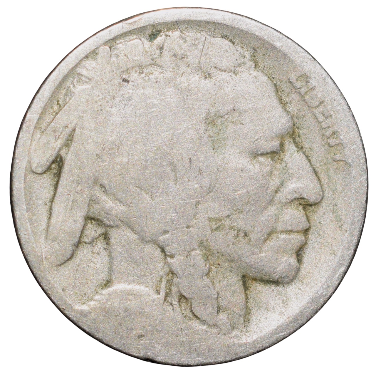 Copper-Nickel 5 Cents of USA (19th Cen. AD) with Standing American Bison Rare - Image 2