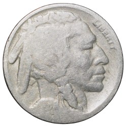 Copper-Nickel 5 Cents of USA (AD 1926) with Standing American Bison Rare