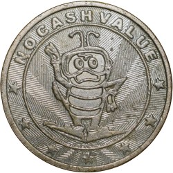 Nickel Token from America 'Stingers' (19th Cen. AD) with Honey Bee
