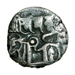 Ancient India HINDU SHAHI Silver JITAL Weight= 3.5g Approx SAMANTADEVA (C.850-1,000 AD) in Collectable Grade.