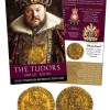 THE TUDORS – Gold Sovereign Reproduction Coin with beautiful folder