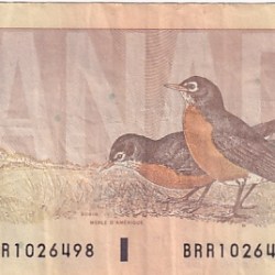 Alternative view of 2 Dollars 1986 Canada Very Fine Note #3