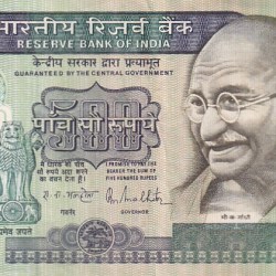 India First Issue 500 Rupees RN Malhotra Signature High Grade Condition Note #1