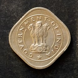 Alternative view of Government of India Denominaton half anna Metal copper nickel Same and similar piece available