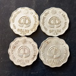 Republic India Denominaton 10 paise Metal aluminium Same and similar set are available