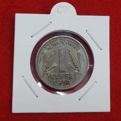 ONE RUPEE COIN 1954