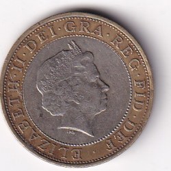 Alternative view of United Kingdom 2 Pounds 2006 Elizabeth II Brunel Achievements Rare Coin #I-63