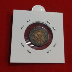 Alternative view of 1/4 RUPEE SILVER COIN 1936 CALCUTTA MINT