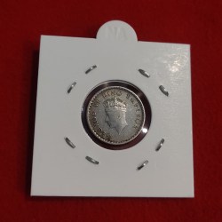 Alternative view of 1/4 RUPEE SILVER COIN 1939 BOMBAY MINT