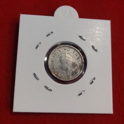 Alternative view of 1/4 RUPEE SILVER COIN 1939 BOMBAY MINT