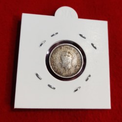 Alternative view of 1/4 RUPEE SILVER COIN 1939 BOMBAY MINT