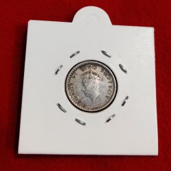 Alternative view of 1/4 RUPEE SILVER COIN 1939 BOMBAY MINT