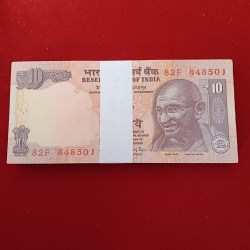 Ten Rs Old Full Bundle Governor Raghuram Rajan 2016 Year Gem Unc Condition 848501