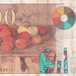 Alternative view of France 100 Cent Francs Bank Note