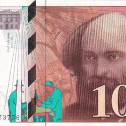 France 100 Cent Francs 1839-1906 Paul Cezanne UNC Bank Note