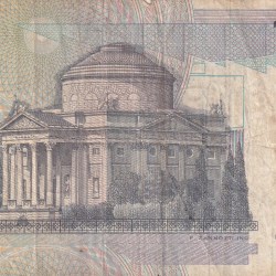 Alternative view of ITALY 10000 LIRE BANK NOTE
