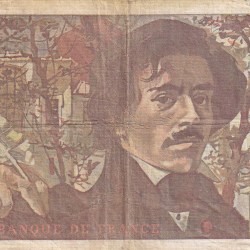 Alternative view of France 100 Francs World Note