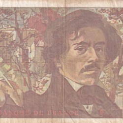 Alternative view of France 100 Francs World Note