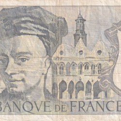 Alternative view of France 50 Francs (Maurice Quentin) Bank Note