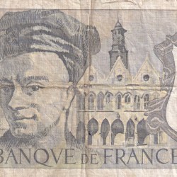 Alternative view of France 50 Francs (Maurice Quentin) Bank Note