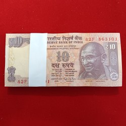 Ten Rs Old Gandhi Bundle Governor Raghuram Rajan Gem Unc Condition 863201